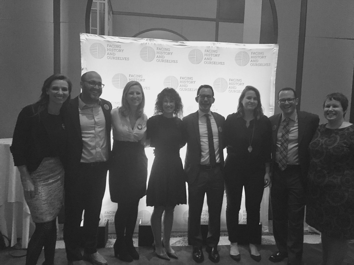 idinour's tweet photo. Proud to work with a team that supports and celebrates #upstanders including @facinghistory #FacingToday https://t.co/mqwmH0sU2c