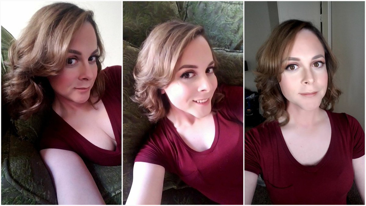 MAGs_Mind's tweet photo. It was time for a change. 😊 #almostblonde #balayage #virginhair #brazillianblowout https://t.co/lLSKlpi1jC