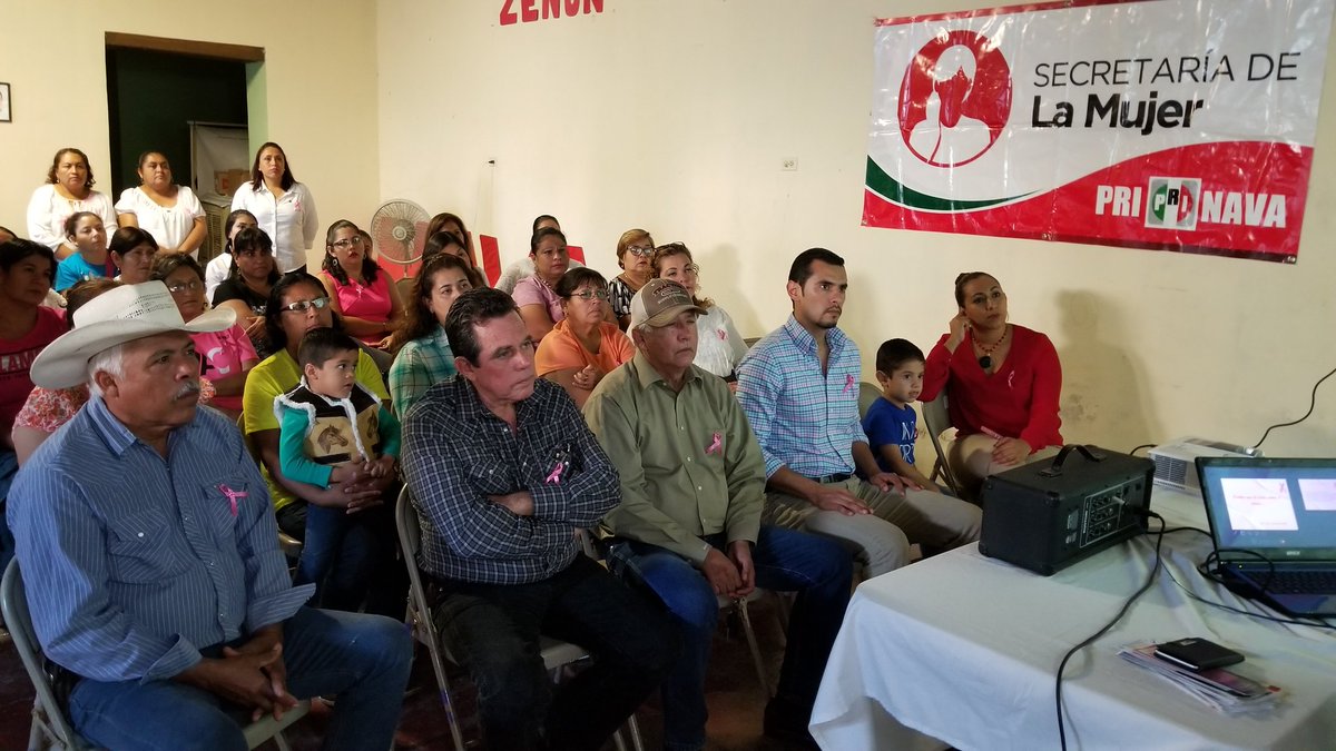 Zenon_Velazquez's tweet photo. Conferencia de prevención del cáncer de mama organizada por la Secretaría de la Mujer PRI Nava.

#Mesdelaluchacontraelcancer https://t.co/B6mPeNQHbg