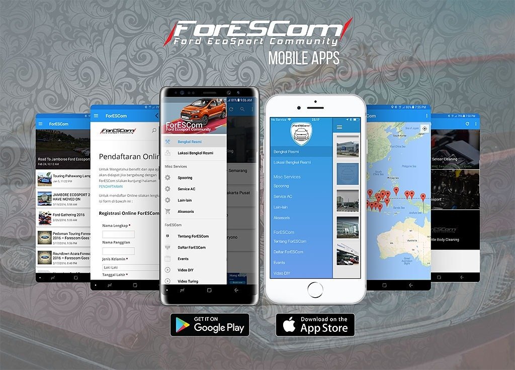 ForescomInfo's tweet photo. ForESCom mobile apps, sdh bisa didownload di google play dan apple apps store.
#forescom #fordecosport #ford https://t.co/6lCsVLPRN3