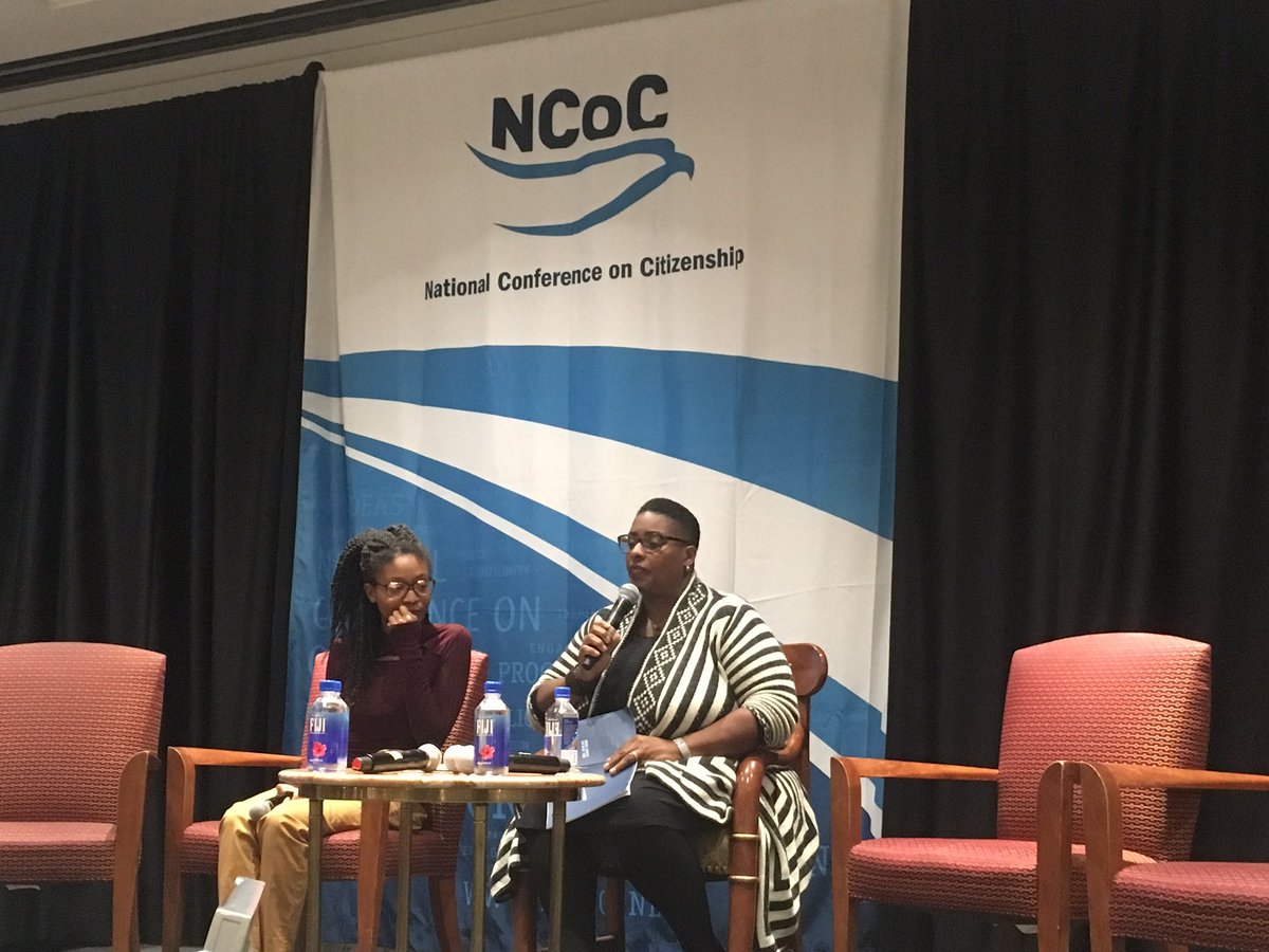 DanlikeDawn's tweet photo. "We don't have decades to figure out what our country is going to be," @keeshagaskins reminds us of the urgency of our work #ncoc17 https://t.co/WZsc5XxQWm