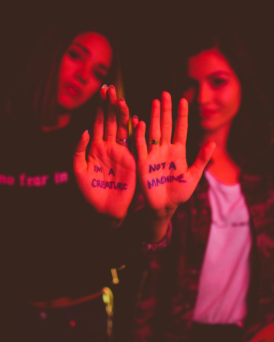 holamoriah's tweet photo. We are created, creative beings. Post a pic of your written statement, “I’m a Creature not a Machine” + #CreatureMachine so we can ❤️ & RT! https://t.co/sxVkoA7PRe