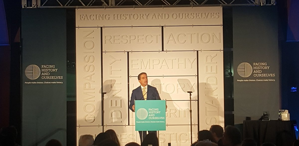 FacingHistoryNY's tweet photo. Thank you Shai Waisman for sharing what Facing History means to you and how urgent our work is #facingtoday https://t.co/RIStzeJdBG