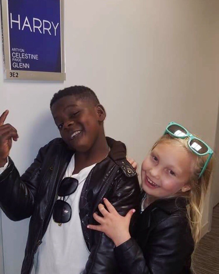 RSA_TALENT's tweet photo. Client, @ArtyonCelestine, and his dance partner, Paige, were on the #HarryShow earlier today on #Fox! It also plays again tonight! https://t.co/mBsQ5hciOC
