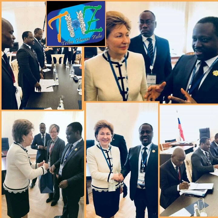 lewembeley2010's tweet photo. Le PAN @SOROKGUILLAUME a eu une séance de travail avec le conseil fédéral de la Russie. Il était question des relations bilatérales. #UIP137 https://t.co/AAiihDDp1P