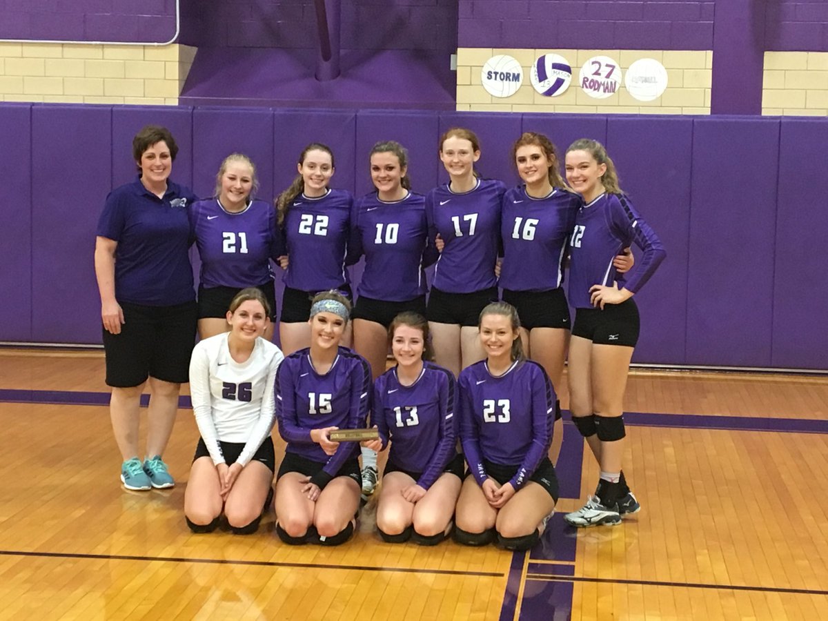ramnationsports's tweet image. SHS Lady Rams Volleyball - 4th consecutive year as undefeated CIC Conference Champs!  Congrats coaches and players.
