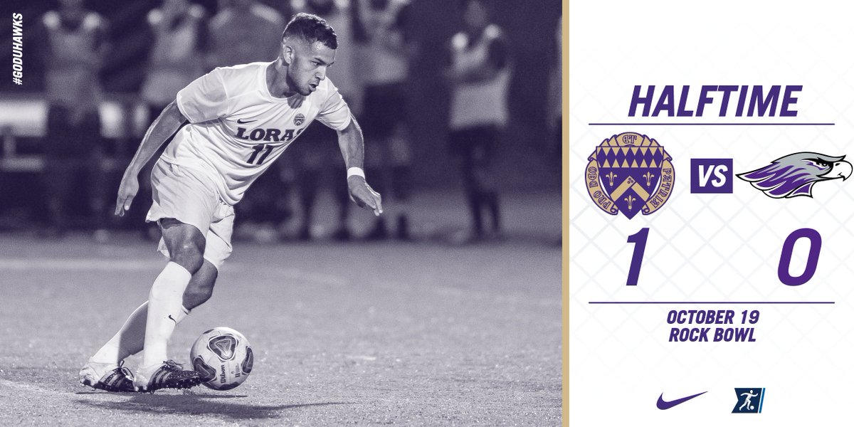 LorasMSoccer's tweet photo. HT | Duhawks with a goal in the 39th minute to put them ahead 1-nil at half! // #GoDuhawks #d3soccer https://t.co/d63Mhl2ep3