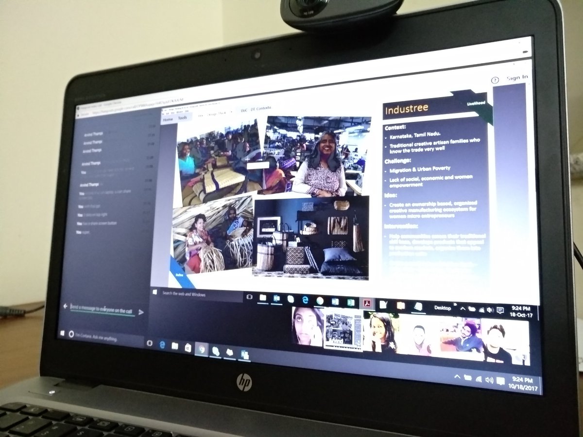 CommonsGlobal's tweet photo. Inspiring to see #UoC program participants catching up online on Diwali night too. #changemakers #commitment https://t.co/S200vThQEr