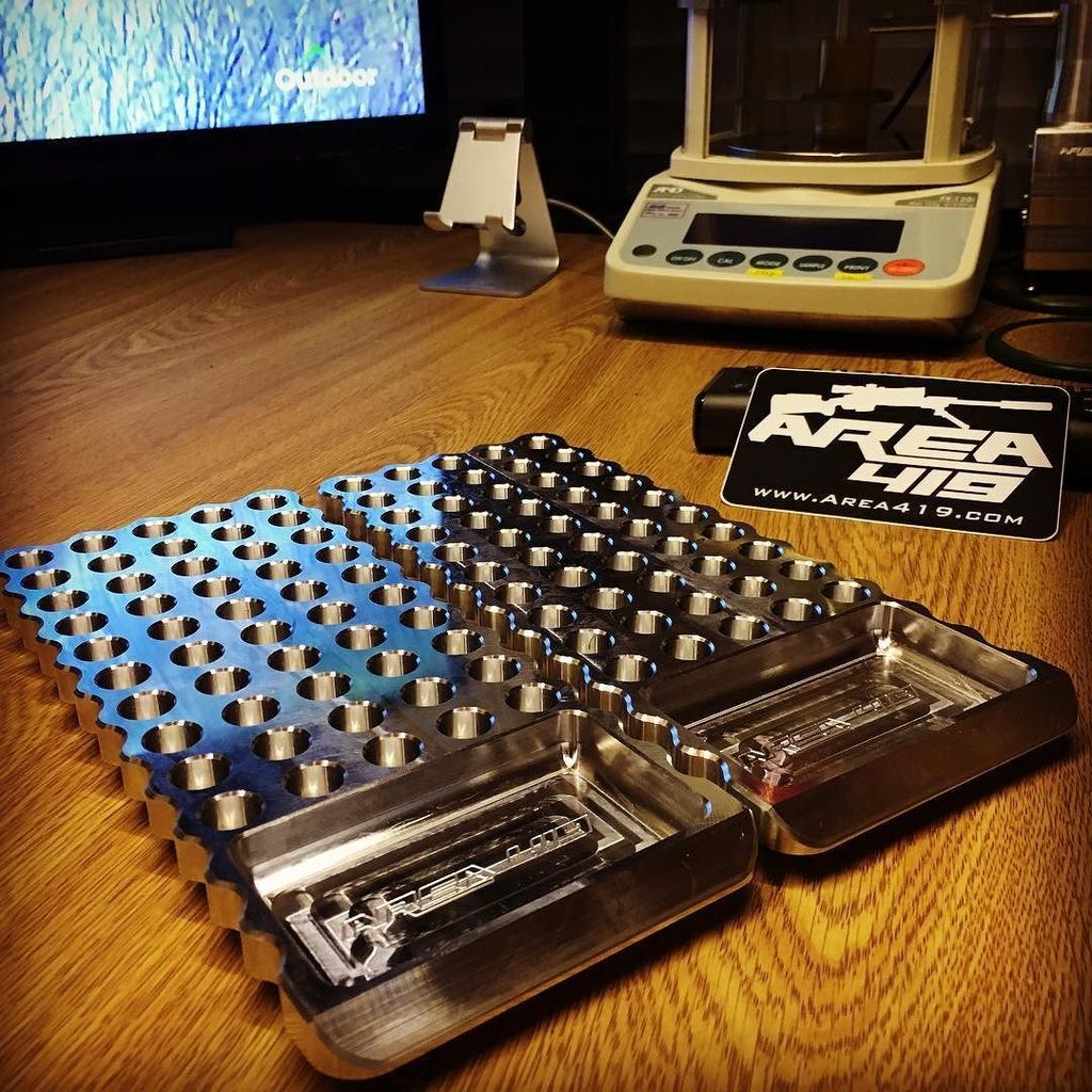 Area 419 billet loading blocks arrived today. Nice addition to the reloading bench. ift.tt/2l3wlda