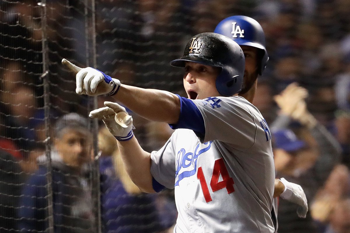 GRAND SLAM. 

7-0, Dodgers 

#NLCS