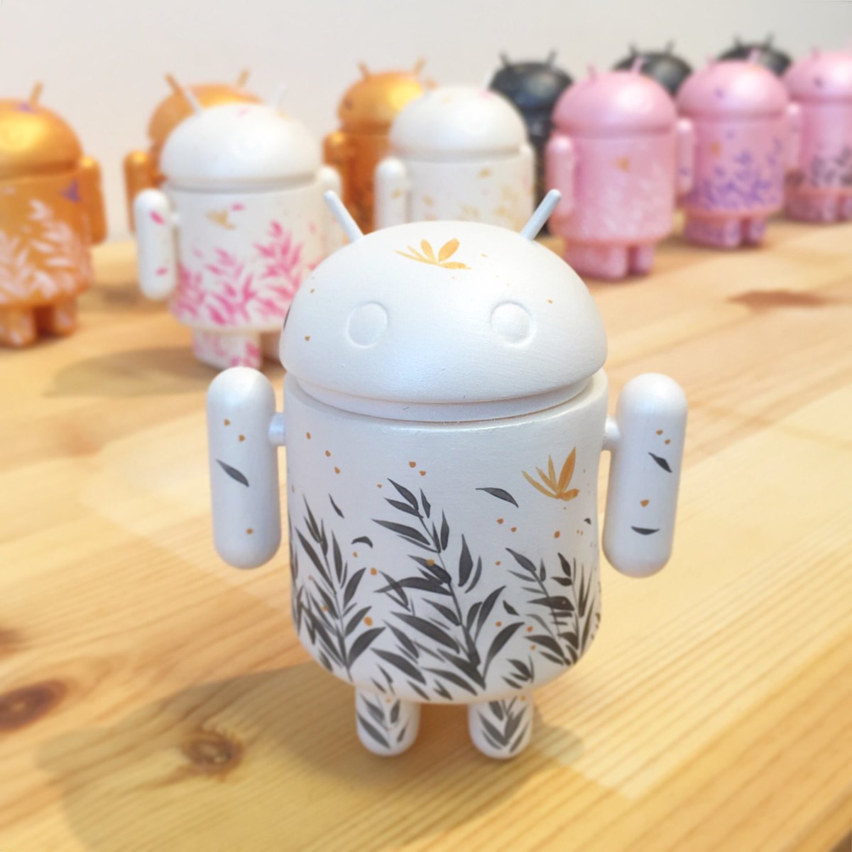 MartinHsu's tweet image. Peace Seekers &amp;amp; Harmonizers 🌿🤖 Hand-painted #AndroidMini figures for my #AndroidandMe exhibition at Googleplex Nov 1 martinhsuart.blogspot.com