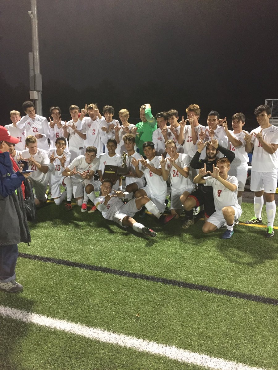 RH_boys_soccer's tweet photo. What did u do tonight? These guys won the MHAL boys soccer title!! https://t.co/gpPzmFts82