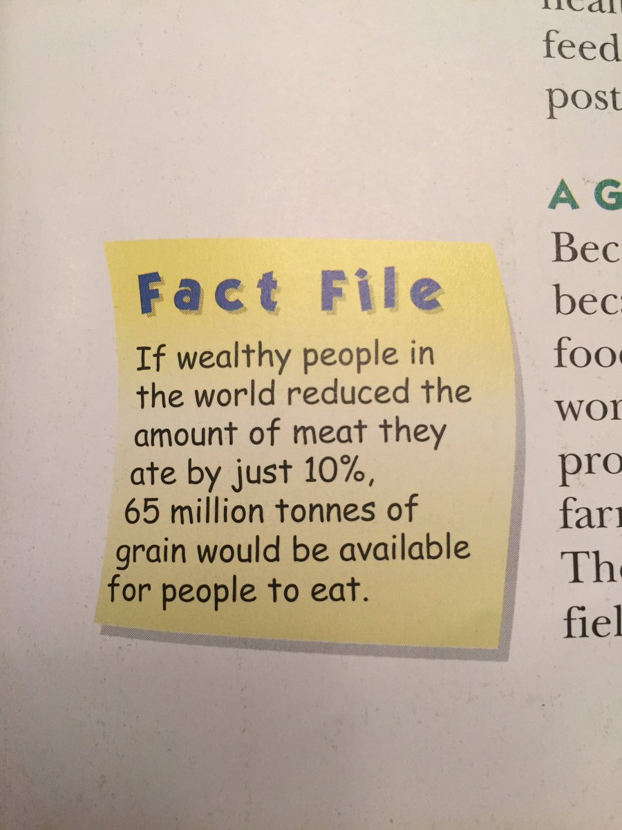 crosbydevitt's tweet photo. Shocked by the anti-farming content in my son's grade 8 geography textbook. They call pesticide use 'carpet bombing' &amp; claim organic better https://t.co/pUXBDtBNgT