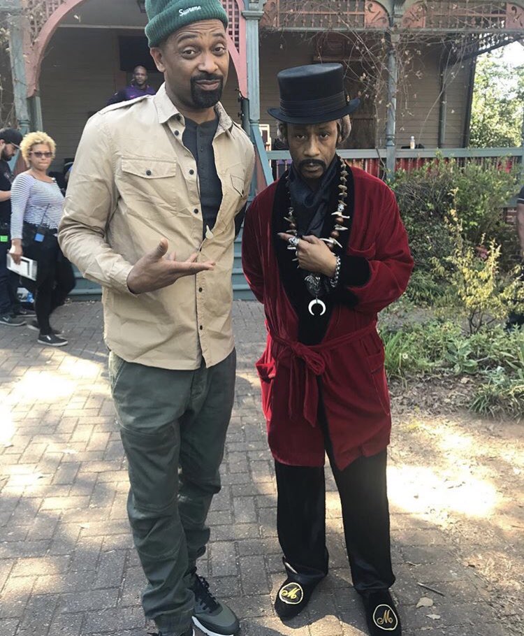 TheRealMikeEpps's tweet photo. Me and my man @KattPackAllDay Meet The Blacks 2 https://t.co/n2CXhzWvTw