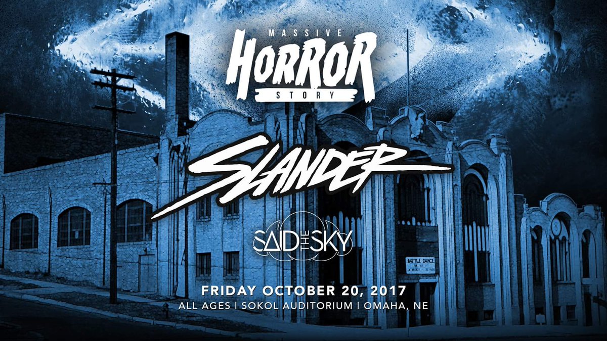 NebEDM's tweet photo. Tomorrow👀 @SlanderOfficial @SaidTheSky https://t.co/6BGCw4Z5HI