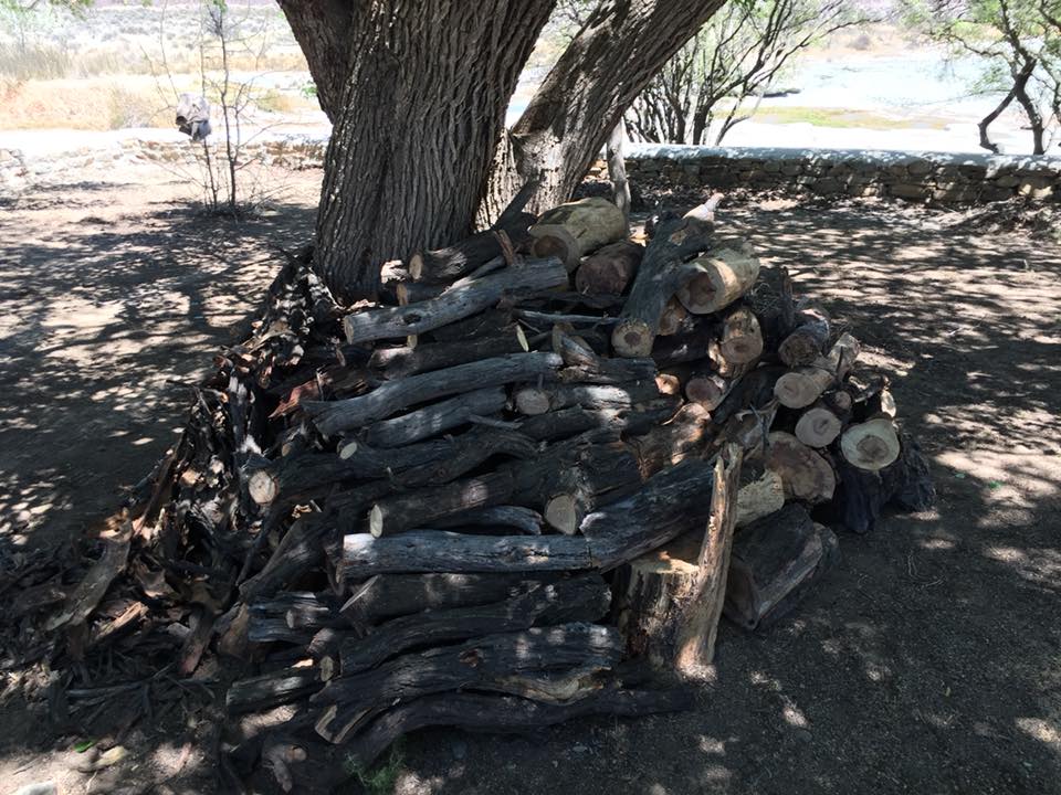 karoorunning's tweet photo. Wie hou nie van vuurmaak nie? Ek reken ons her genoeg hout om ons aan die gang te hou vir die Sneeuberg Traverse 2017! #nougaanonsbraai https://t.co/8xDgzyWFWp