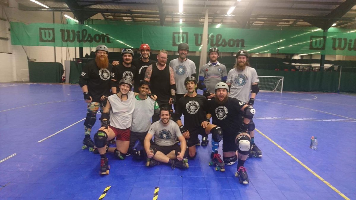 Was great to have Uncle Dad and Betty Switch from Hooligans Roller Derby at training with us last night! Thanks for coming! 
SWS x #mrda2017