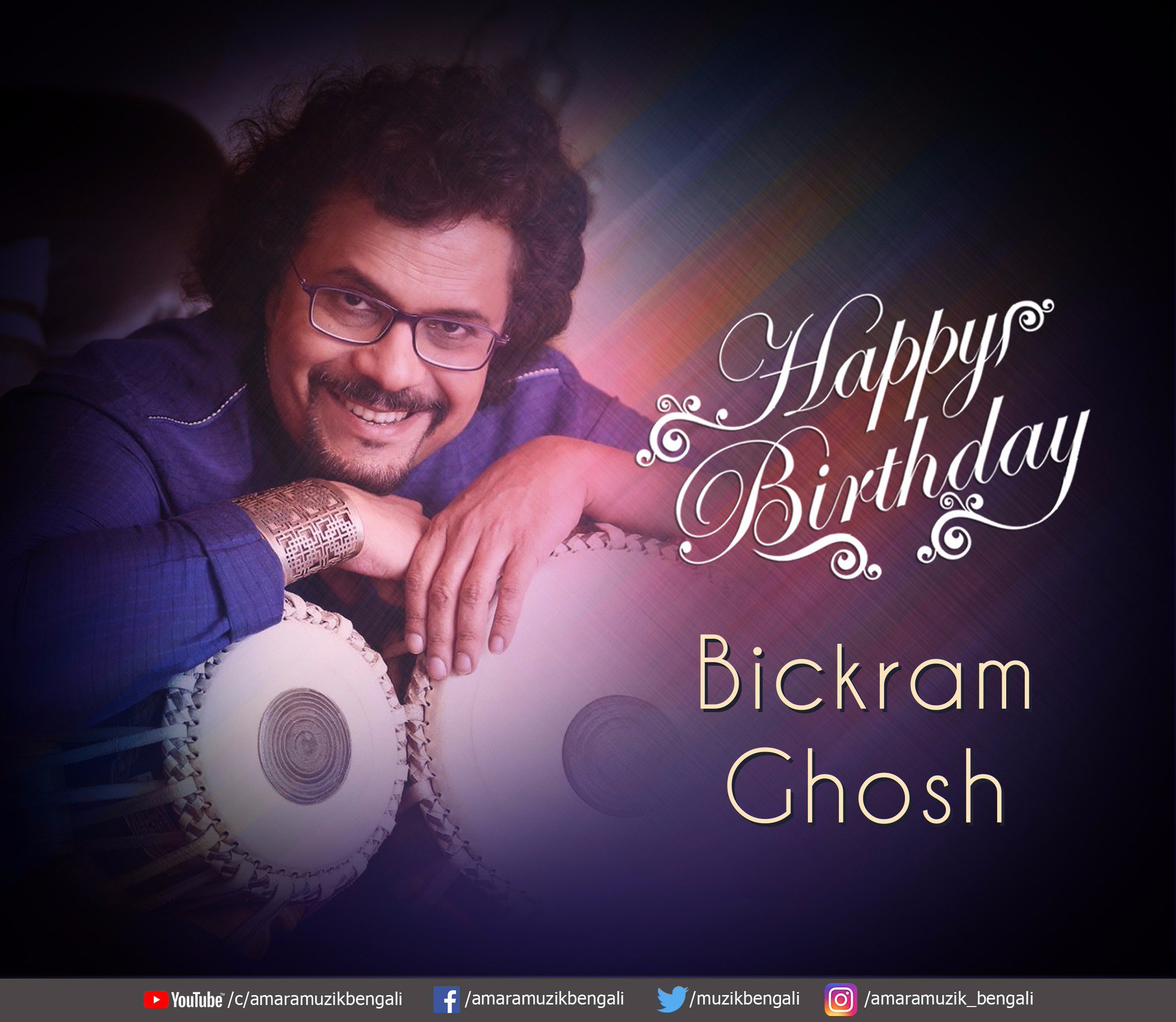 Wish You A Very Very Happy Birthday Pt. Bickram Ghosh . 