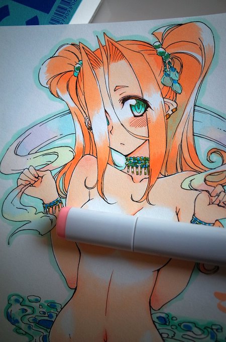 登場回はとりあえずすっぽんぽんノルマ(?)課せられている乙姫さま 