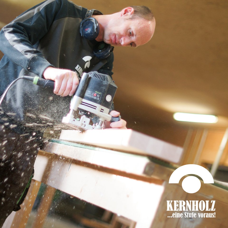 Alle #Massivholztreppen werden in #Handarbeit gefertigt. Darauf bin ich besonders stolz!