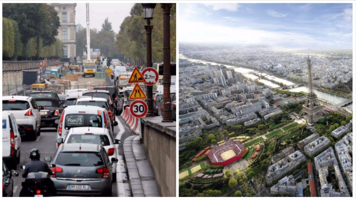 Paris, de la capitale des bouchons au laboratoire de la mobilité bit.ly/2zDiCx1