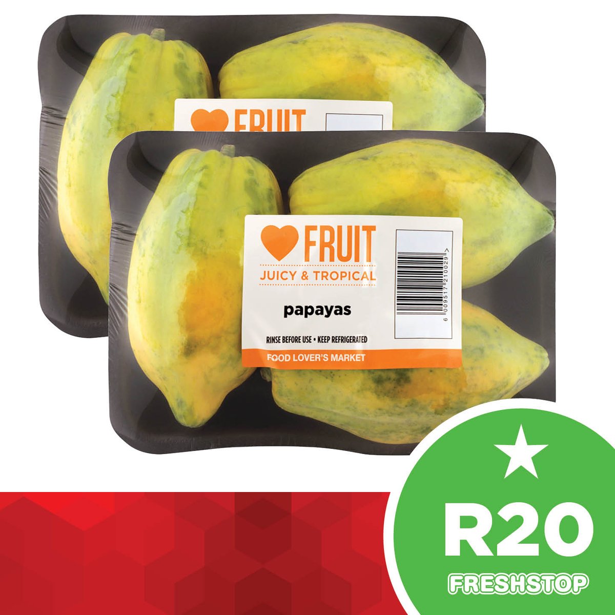 FreshstopSA's tweet photo. Keeping it healthy this weekend with #FreshStopFriday Inland regions: Buy TWO Paw Paw prepacks for only R20! 20 Oct only, while stocks last. https://t.co/KRR1gzkmFD