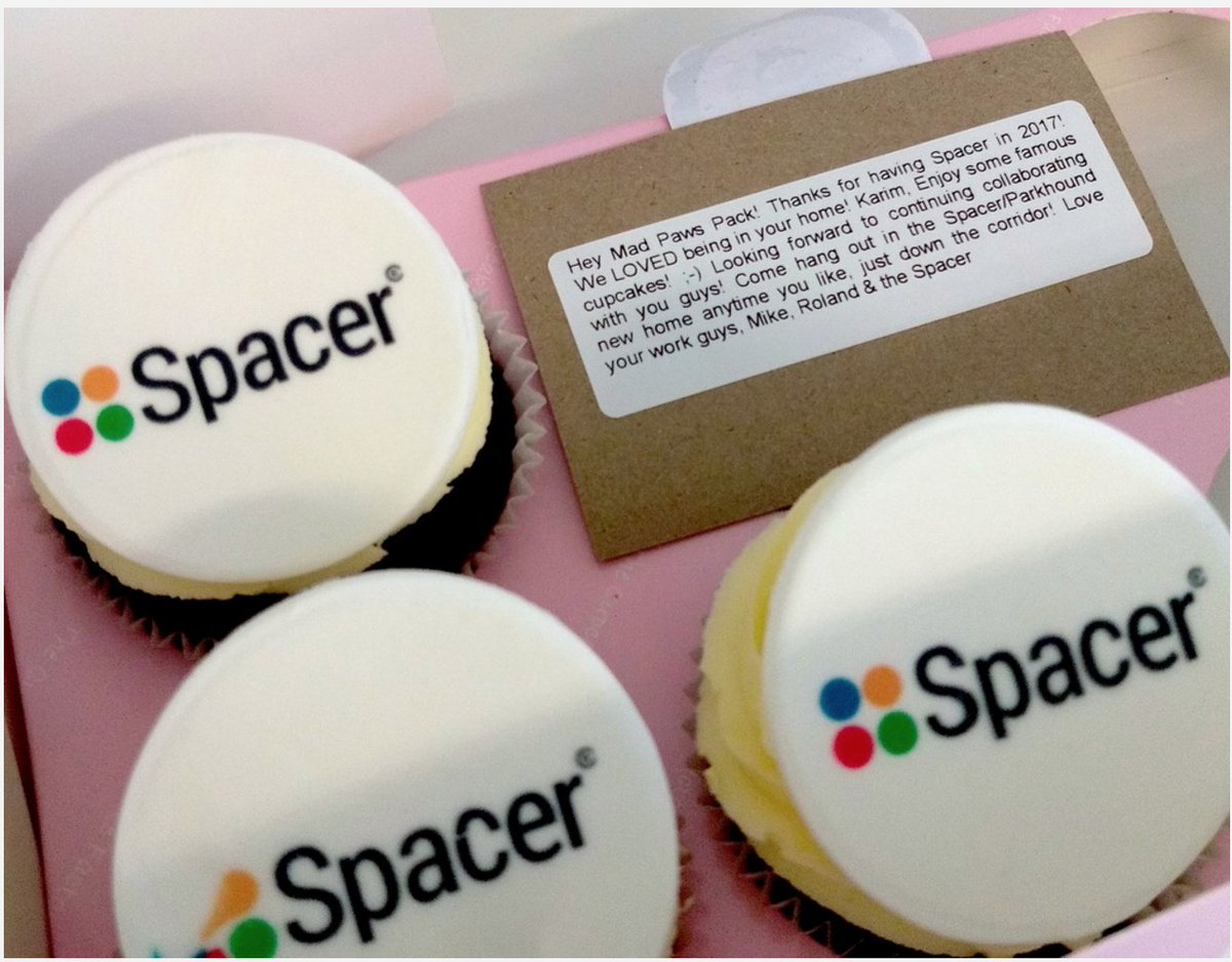 Thanks for the amazing cupcakes Mike. We will miss you even though you are only down the hall :) <a href="/mike_rosenbaum/">Mike Rosenbaum</a> <a href="/TheSharingHub/">The Sharing Hub</a> <a href="/madpawsau/">Mad Paws</a>