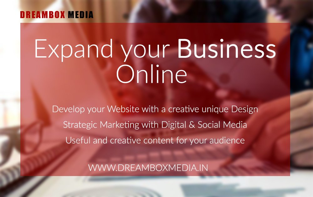 dreambox_media's tweet photo. Want to build your online presence? Dreambox Media can assist you with #Webdevelopment #Digitalmarketing #Contentwriting services. Call Now https://t.co/wpQGgohMPJ