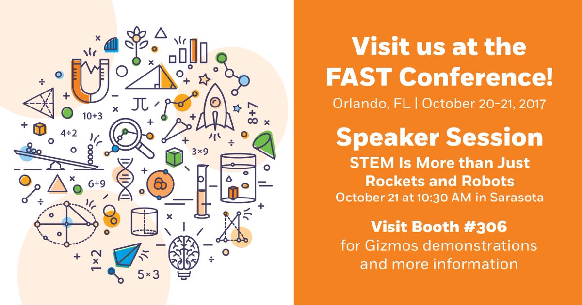 EL_Legacy_Acct's tweet photo. Come see us at #FAST2017 on 10/20! See how STEM Is More than Just Rockets and Robots w/ @ELmariogizmo on 10/21 #edtech #futureready #edchat https://t.co/RTqbDExXya