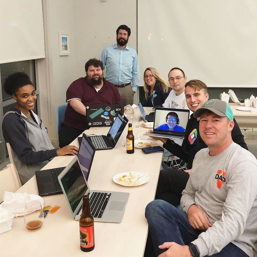 1701Vb's tweet photo. Had the pleasure of hosting @codeforamerica #CodeforHamptonRoads #civichacknight this week to keep developing some… https://t.co/vLxhMojqn1 https://t.co/Bts8vjI5AY