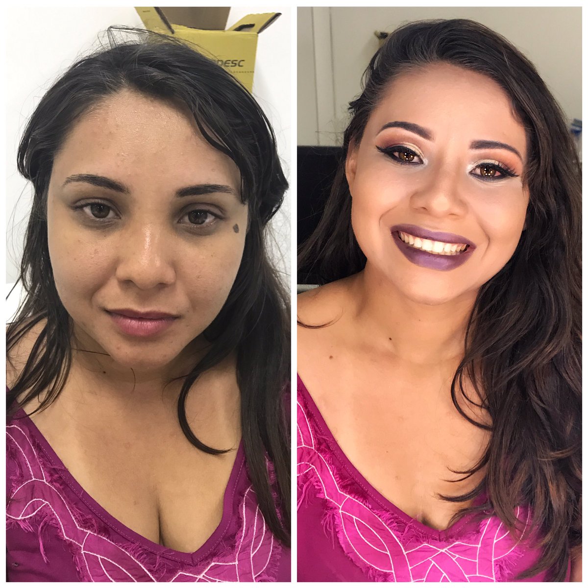 ValeskaPoutney's tweet image. Maquiagem é vida ❤👏🏻 #LêMakeup