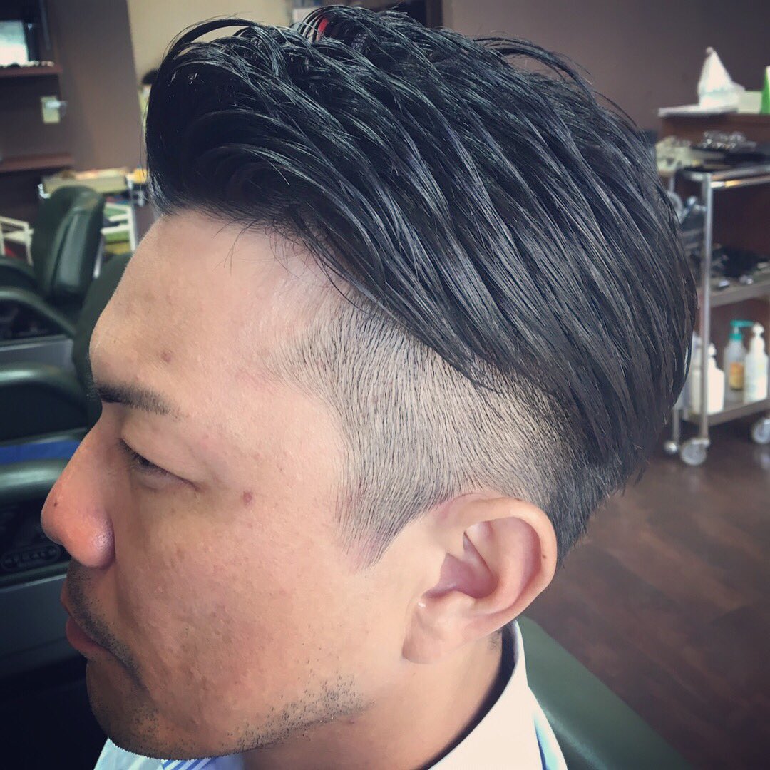 神戸 西区 Hair S Fukase ツーブロック6 4分け 神戸 西区 理容師 理容店 Barber メンズヘア ツーブロック ヘアセット 束感 刈り上げ ロードバイク ヘアー サロン サイドパート ヘアスタイル メンズショート ビジネス T Co F3ykdqnoyo