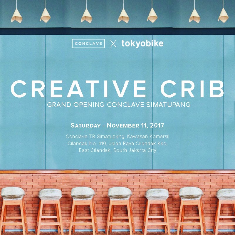 Ain't got nothing to do on Saturday, November  11, 2017? Then you better head out to CREATIVE CRIB!