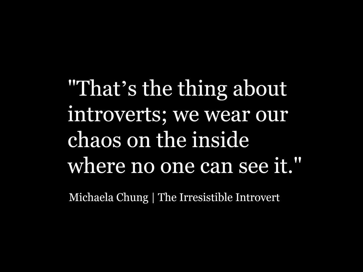 lpitt01's tweet photo. #introverts ❤️ #simplebutcomplex https://t.co/1wnqacGYdk