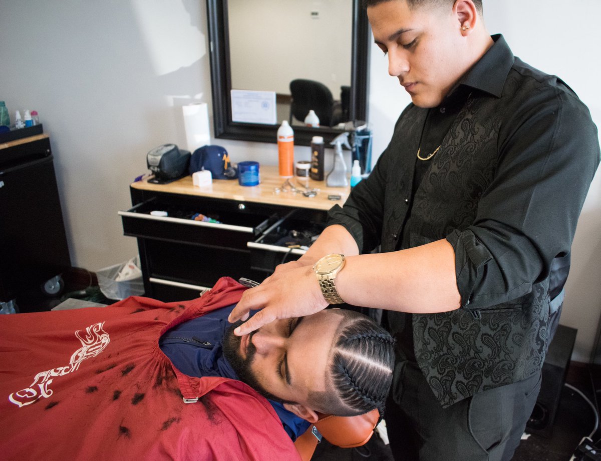 RegalBarberCo's tweet photo. Flawless Victory 💯💈 https://t.co/nZ82ZhGS7O