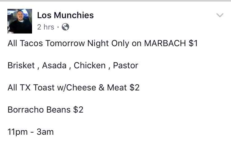 LosMunchies210's tweet photo. Yo before you go to the #Home #AlamoDraftHouse #LaCorona #GrassHopper #PeterPiperPizza or #Speedways on  #Marbach stop 🛑 by .. I think first come first serve because I might sell out https://t.co/HrqkkSDj3z