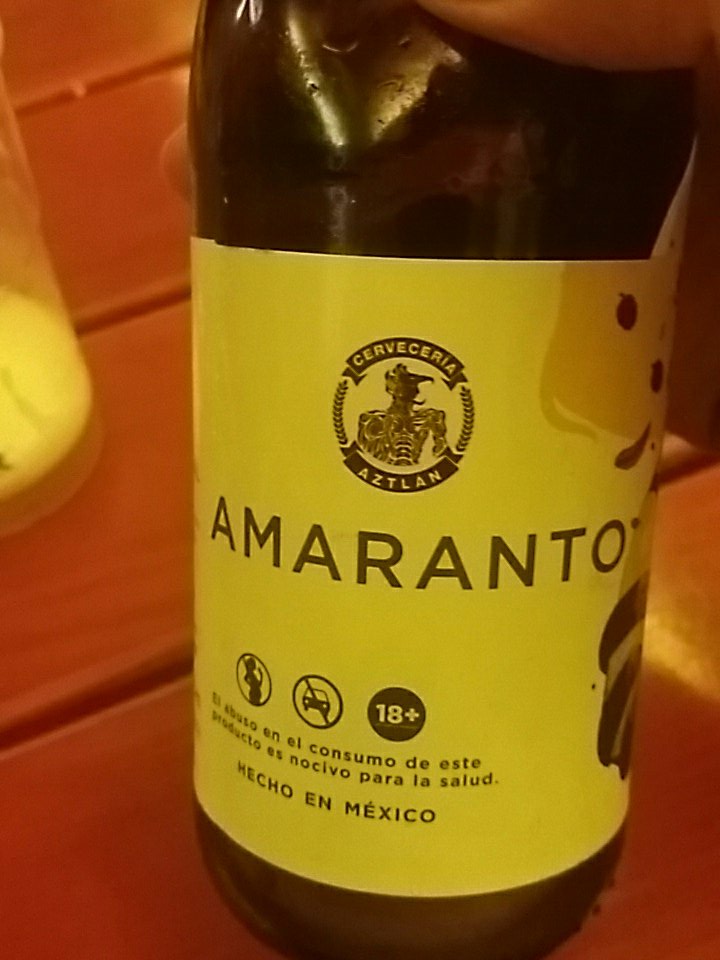 Hoy en .<a href="/La_matrak/">La Matra-k</a> estamos cantando las variedades de .<a href="/CerveceriAztlan/">Cervecería Aztlán</a> que aún no conocíamos: Amaranto.