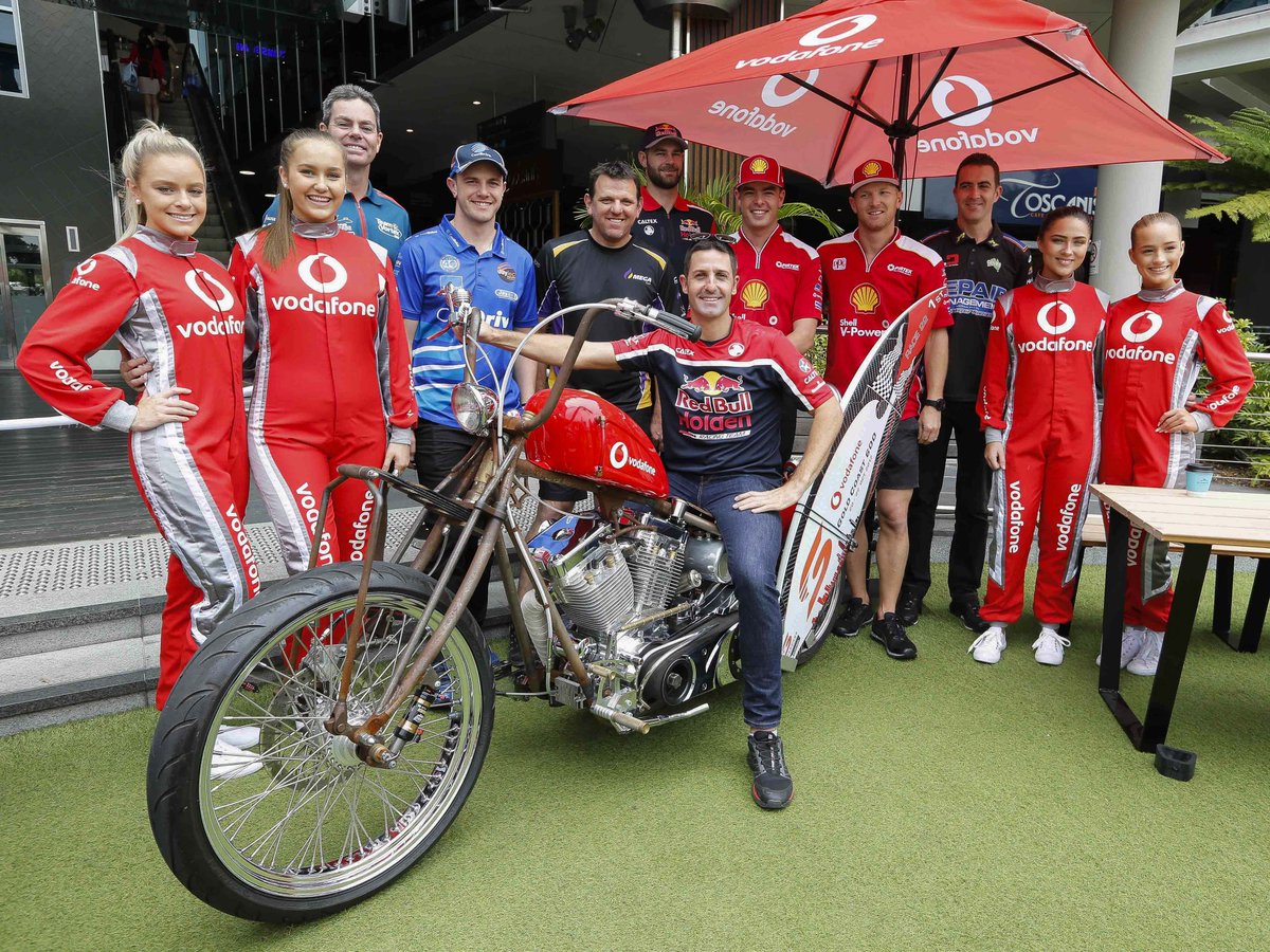 Are you ready? We’re excited to officially start the engine of the Vodafone Gold Coast 600 #vodasuperfans