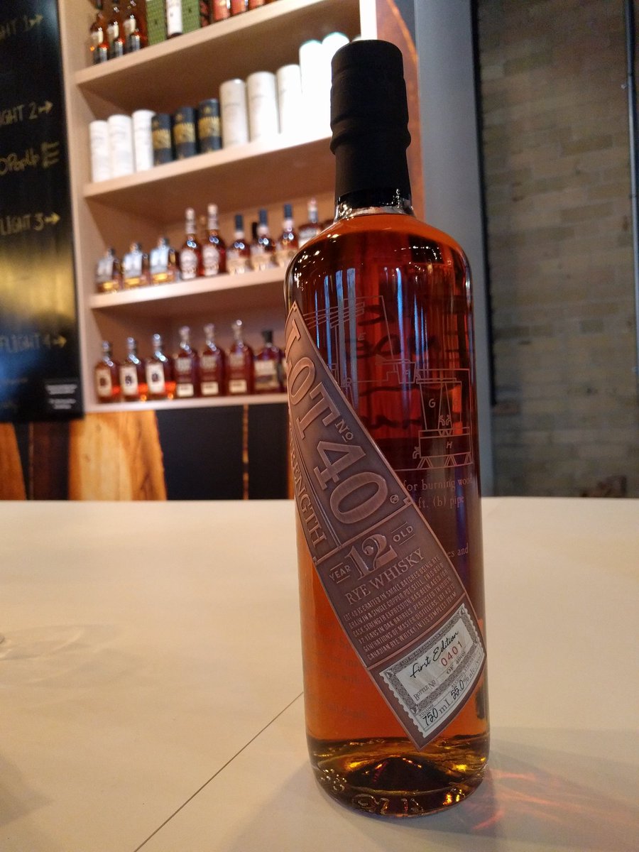 jchant's tweet photo. Thanks to @CDNWhiskyDoc for signing my #lot40caskstrength bottle &amp; talking to me about how Canadian Club was was bought out! #canadianwhisky https://t.co/XqGDCkNj8c