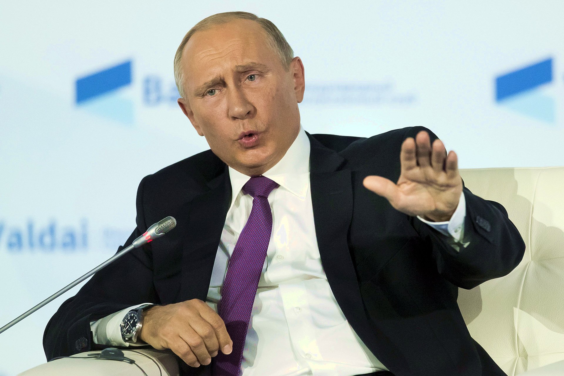 Путин говорит