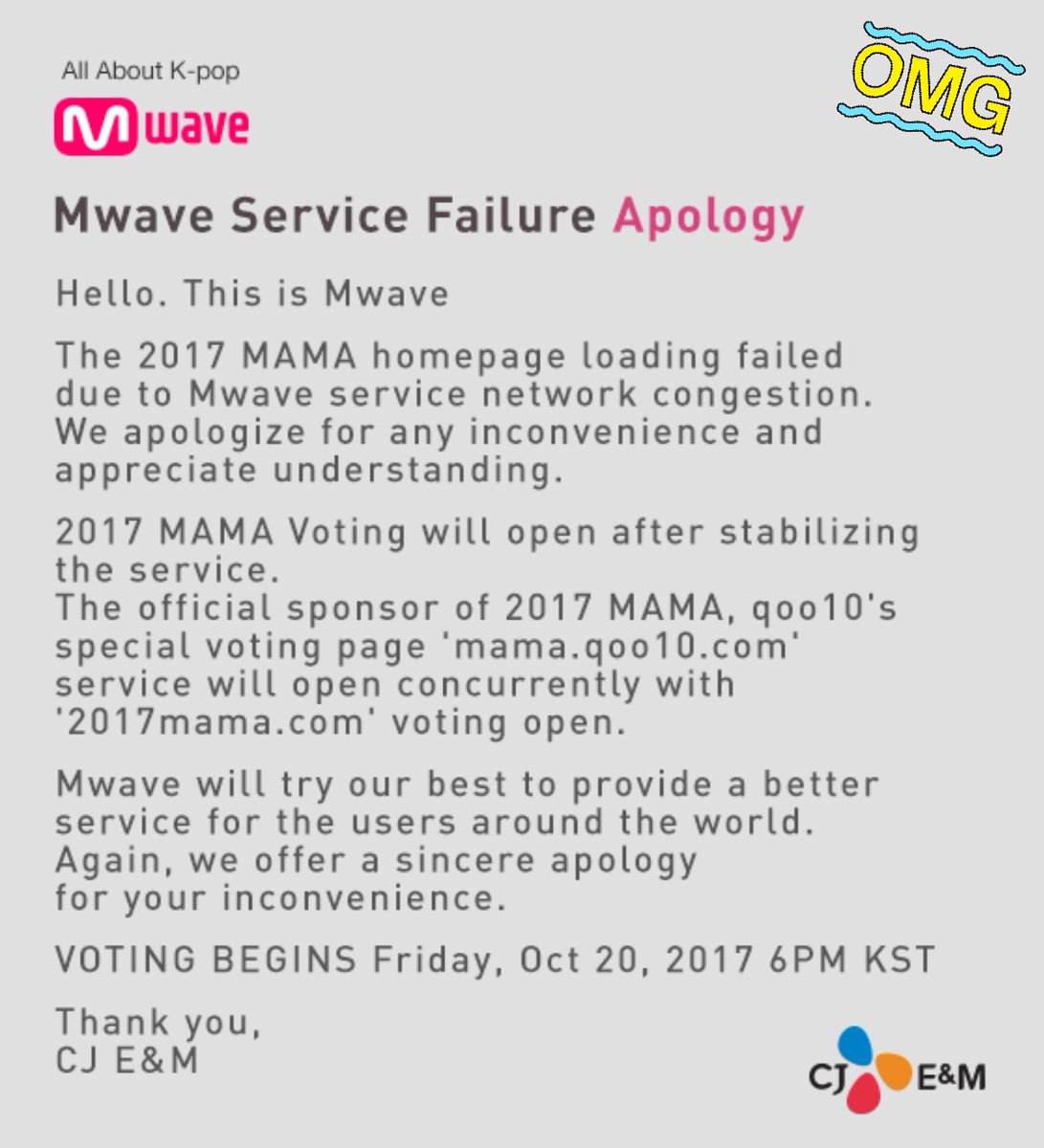 EXO_Argentina's tweet photo. [INFO] ¡La votación para los MAMA 2017 finalmente comenzarán a las 6 AM de Argentina! Dentro de 6 horas.
¡Vamos #EXO-Ls! @weareoneEXO https://t.co/THDNdQVTsR