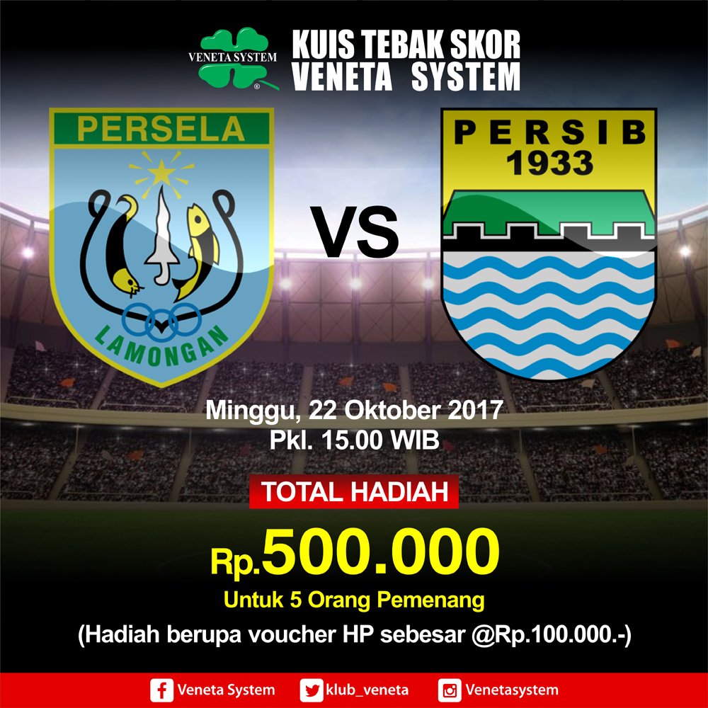 klub_veneta's tweet photo. KUIS BOLA VENETA SYSTEM TEBAK SKOR, 
Untuk menjawab klick ini : https://t.co/N55ol3YfLF
#RefillSehat #RefillInkjet #RefillToner https://t.co/pKa5ohYOSi