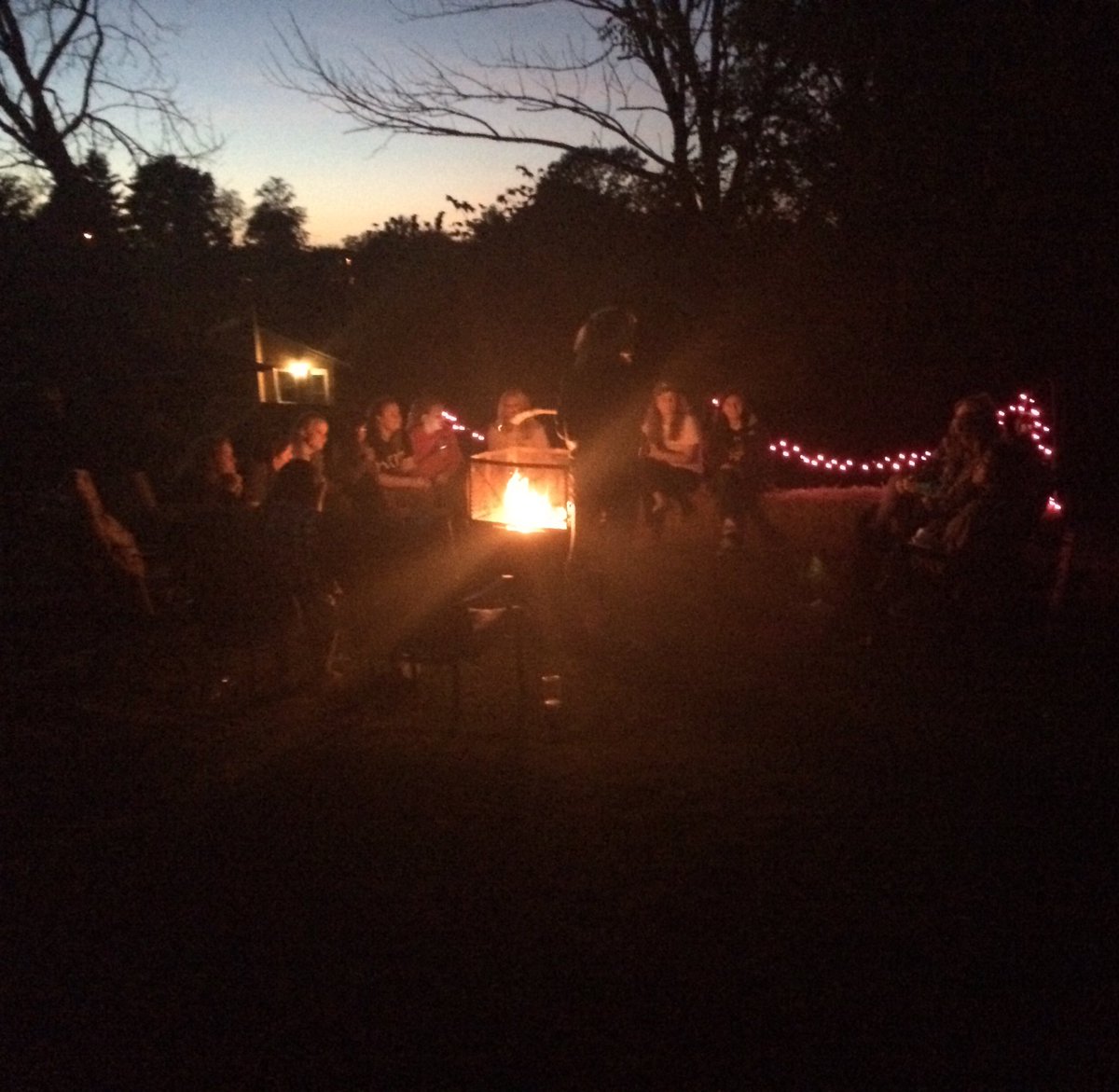 deltazetanku's tweet photo. We love spending time with our sisters, especially around a campfire 💗🔥🌲🌙 #DZKB https://t.co/oILUS0foS0