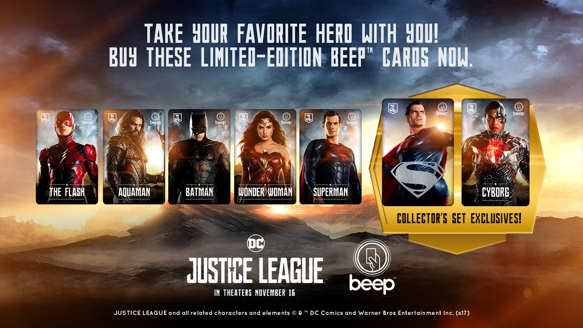 Get your #JusticeLeague beep cards now! Check us out at  https://t.co/JFTaU6BFWR #Batman #Superman #WonderWoman #TheFlash #Aquaman  #Cyborg