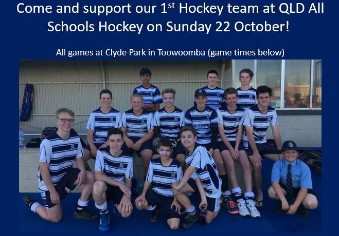 StMarysTmba's tweet photo. College 1st Hockey Team - QLD Schools Hockey 2017 #stmarystmba https://t.co/ujo3n27EEE