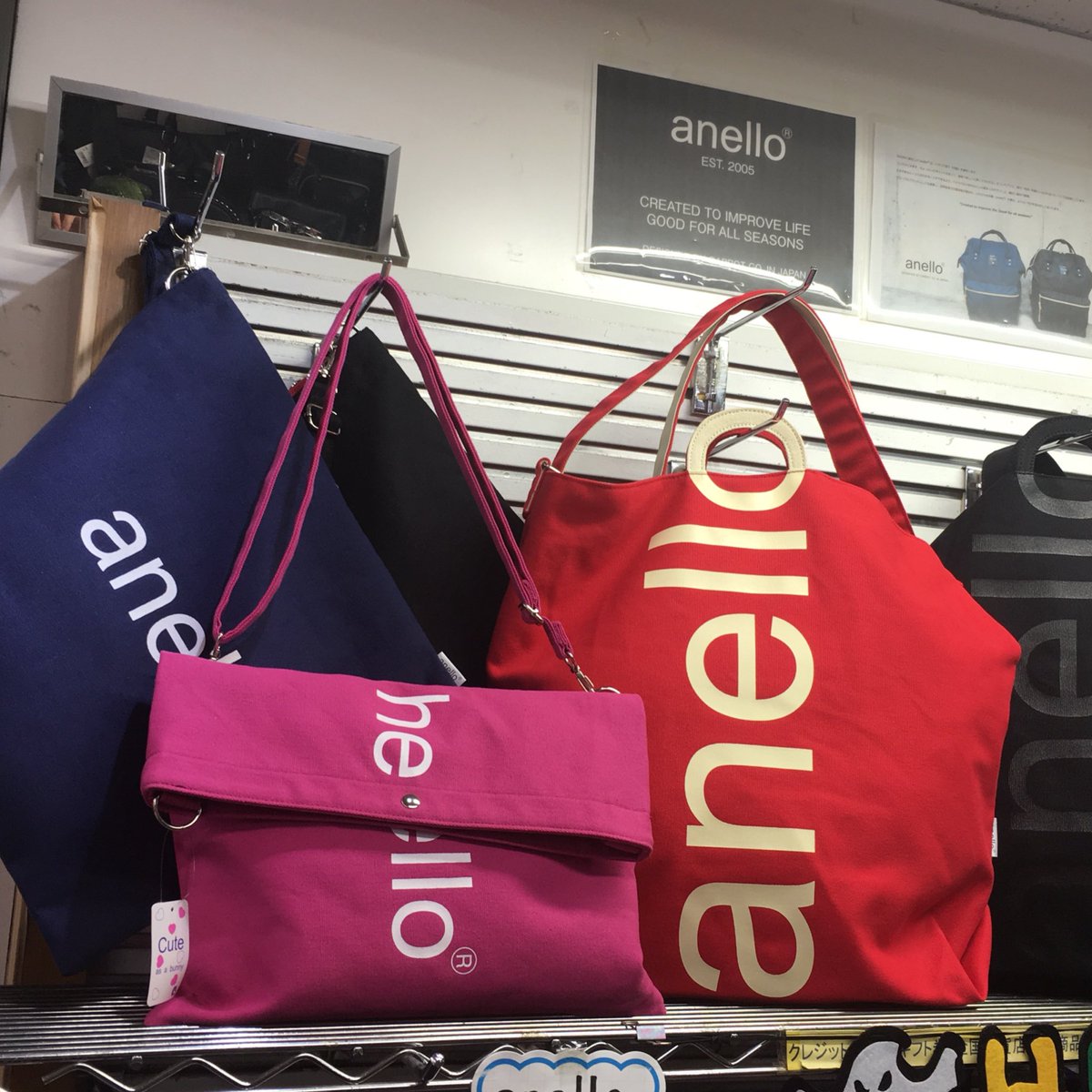 Nagai Pa Twitter Anelloのキャンバスバッグ 2wayトートバッグとクラッチバッグ入荷しています ご来店お待ちしております Anello アネロ バッグ Bag 東京 渋谷 Tokyo Shibuya しぶちか Nagai Https T Co Ftlgfoztwd