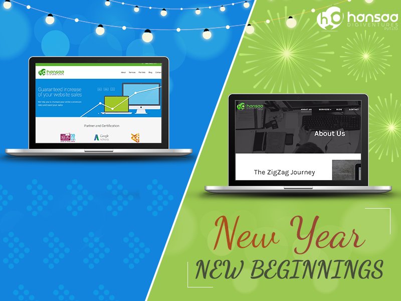 HansaaDigi's tweet photo. This #NewYear Give Your #Website a New Look Using Our Website Designing Service. #TeamHDPL Wishing You All a Very #HappyNewYear. https://t.co/RViQez0p5a