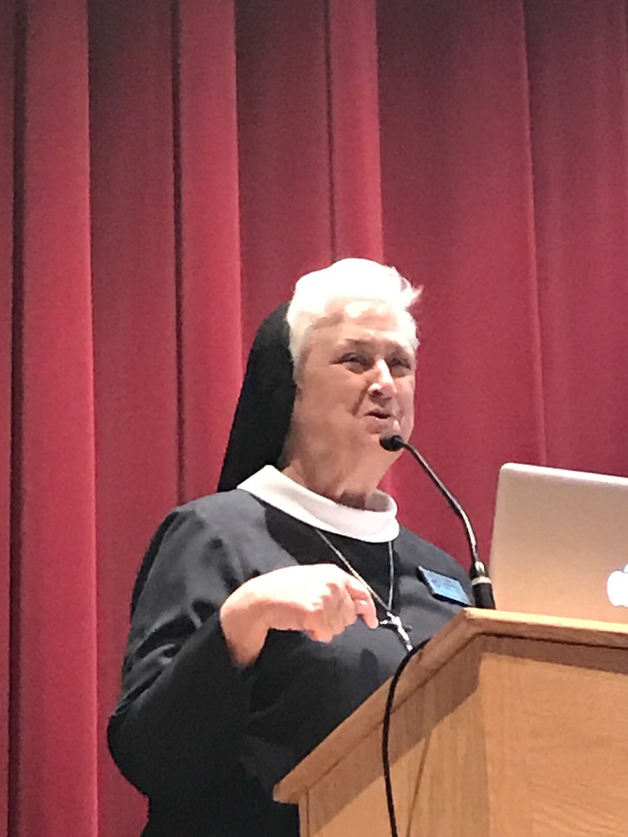 Sr. Pat McCormack “ Be an instrument of transformation through forgiveness, conversion, and reconciliation.” #AgentsOfGrace