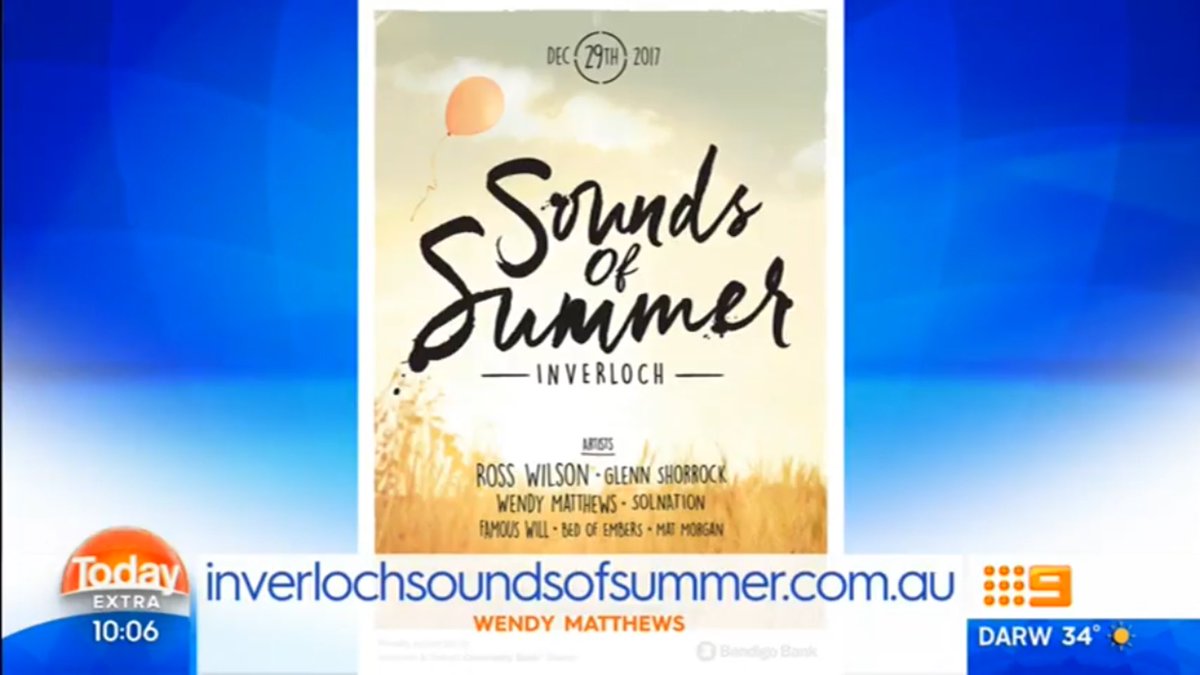 Announcement: This Summer I'll be gracing the stage with <a href="/rosswilsonmusic/">Ross Wilson</a> <a href="/glenshorrock/">Glen shorrock</a> <a href="/wendymatthews/">Wendy Matthews</a> <a href="/SolNation/">Paulo Almeida</a>