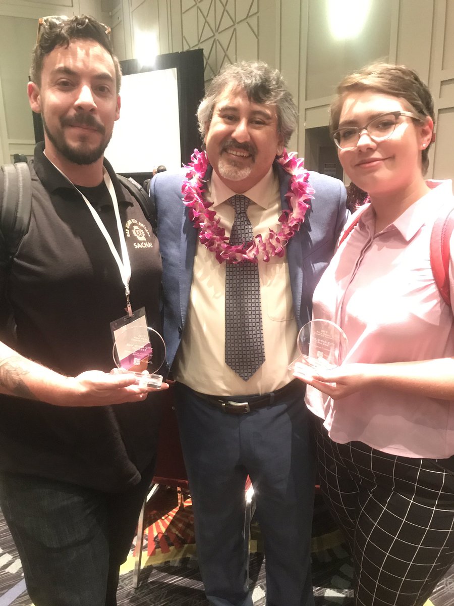 itsvasquez2u's tweet photo. .
Congratulations to @sdcitycollege SACNAS chapter for receiving 2 national recognitions at #SACNAS2017! Not bad for being new! #STEMversity https://t.co/CuL2XIria4
